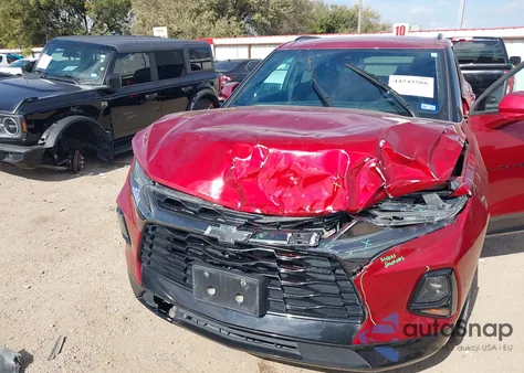 2021 Chevrolet Blazer Fwd Rs from USA, damaged, VIN 3GNKBERSXMS571456